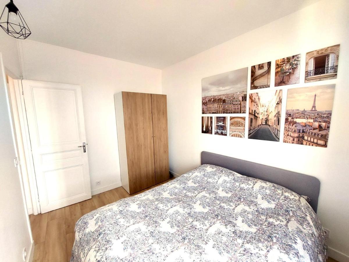 Superbe 2 Pieces Renove Et Calme Apartman Aubervilliers Kültér fotó